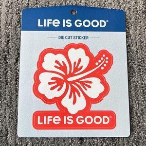 Life Is Good sticker